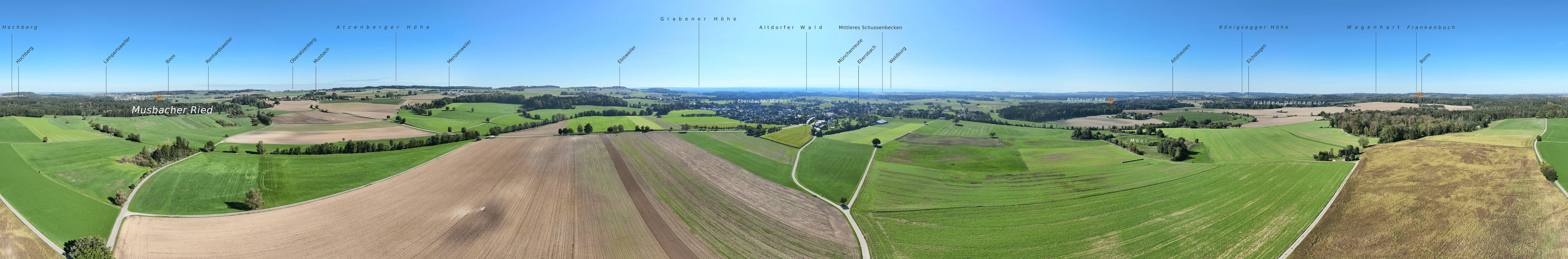 Panorama vom Ebersbach, 90 m