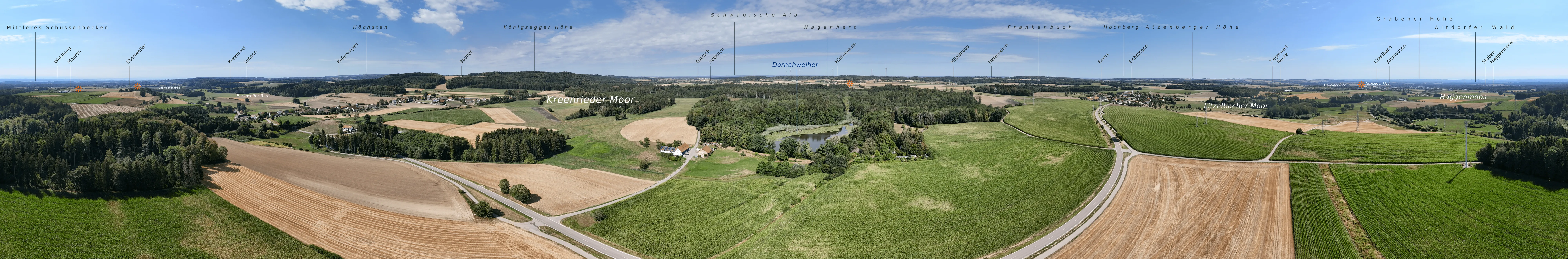 Panorama vom Eichstegen, 90 m